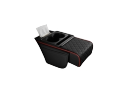 Almohadilla Reposabrazos Consola Central para Auto Diseño Acolchado Gris INF