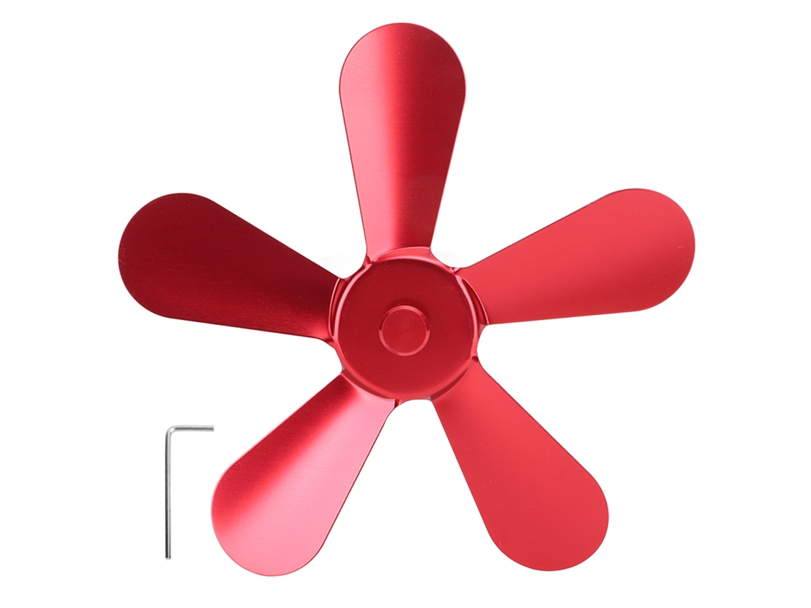 Aspa De Repuesto Para Ventilador De Chimenea, 5 Aspas, Aleación De Aluminio.