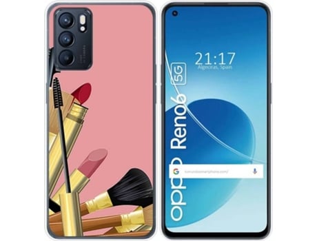 Carcasa Oppo Reno 6 5G TUMUNDOSMARTPHONE Brochas Multicolor