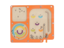 Brinquedo Labirinto Pinball Portátil Infantil Madeira Desenvolvimento Habilidades Motoras Fina Seguro
