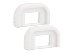 NEVEANCE 2 Unidades Tapón Blanco para Visor EF de Cámara, Ojo para Canon EOS 760D/650D/550D/1000D