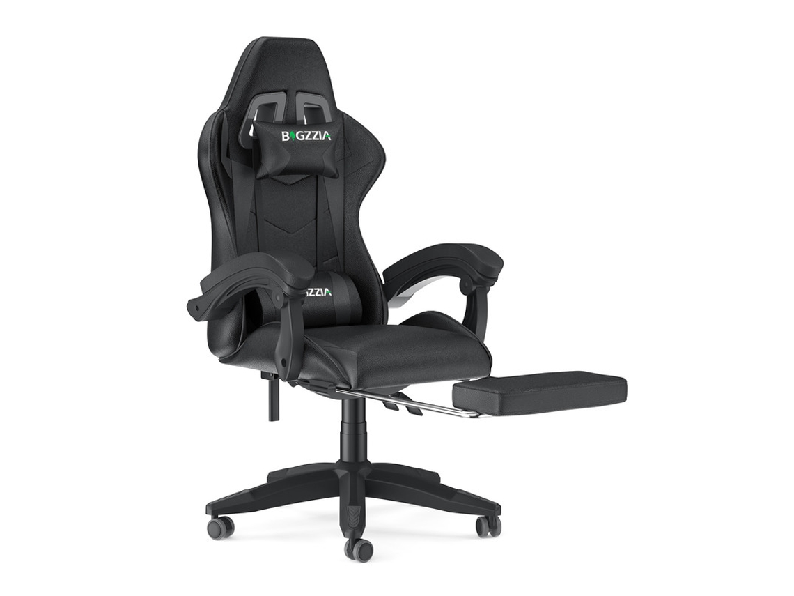 Silla Gaming BIGZZIA Estilo A1 (Hasta 136KG - Clase 2 - Negro)