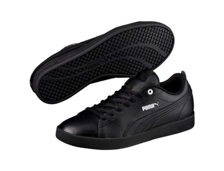 Zapatillas PUMA Smash v2 Mujer (36 - Negro)