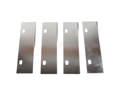 Raspadores de barbacoa de acero inoxidable, 4 piezas, accesorios de limpieza