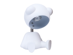 Lámpara de aromaterapia de panda blanco puro para interiores, linda vela derretida con dibujos animados de mesa