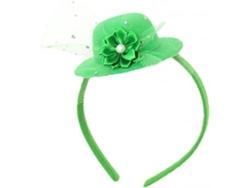 Serrage-tête Verde Chapeau De Fête Saint-patrick, Coiffe Décorative Festival En Taille Unique,