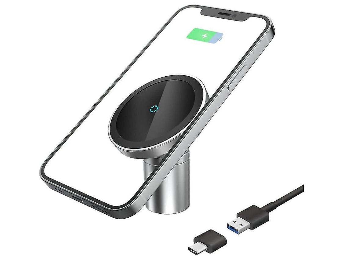 Cargador Carro Mag Safe Para Apple Yizhood Negro