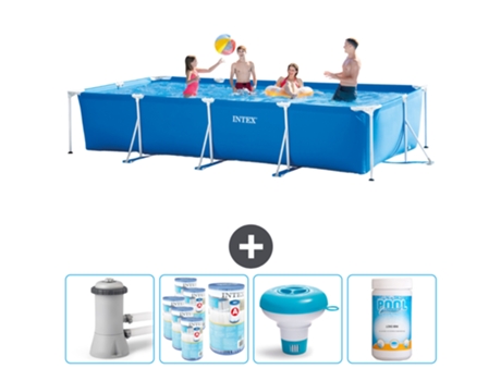 Piscina Tubular INTEX 28274GN-CB89 (7127 L - 220x84cm)