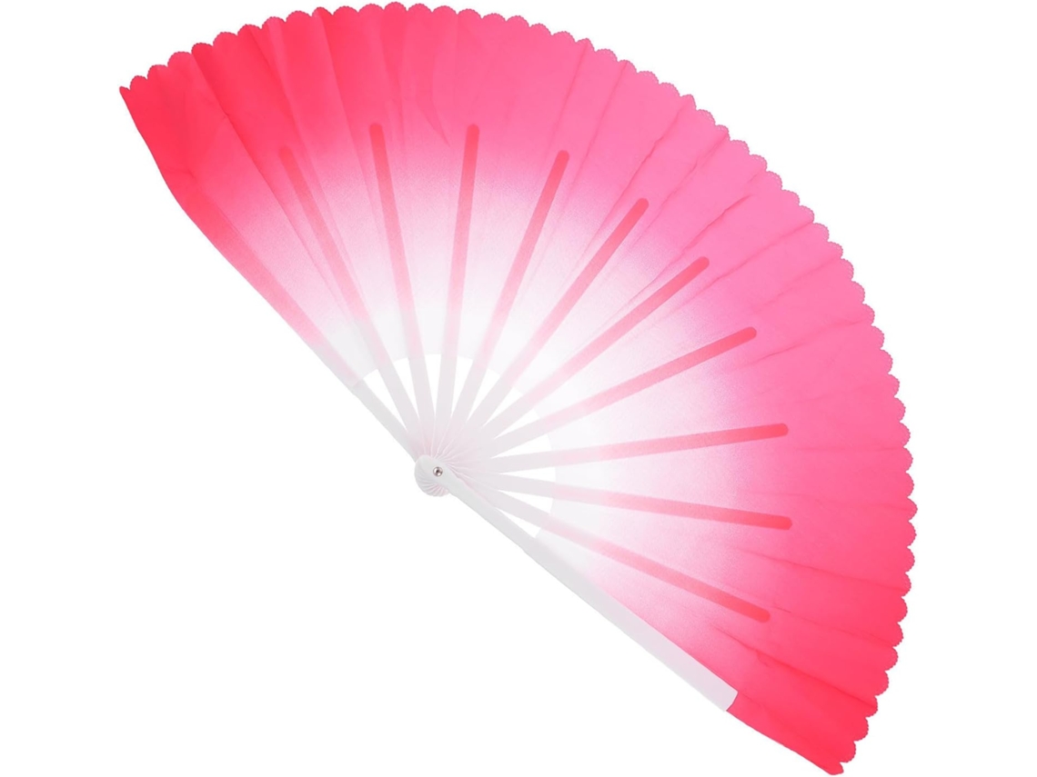 Abanico Plegable Chino Vintage Danza Artes Marciales Hecho Metal Duradero Niños Niñas Diario Seda Uso