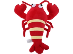 Langosta de peluche - 35 cm. Adorable juguete de animal marino con ojos grandes para decoración.