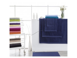 2 Toallas Lavabo 50X100 Algodón de 600 Gr. PURPURA