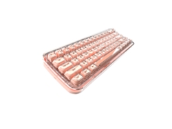 Teclado multimedia inalámbrico Bluetooth con tres modos de funcionamiento