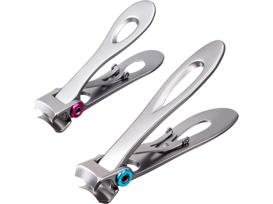 Tijeras Para Uñas Gruesas, 2 Tamaños, Acero Inoxidable, Para Uñas Duras O Gruesas.