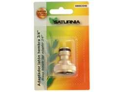 Adaptador manguera laton  3/4 hembra