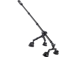 Soporte De Aluminio Con Ventosa Para Cámara, Adaptador De Rótula, Palo Selfie