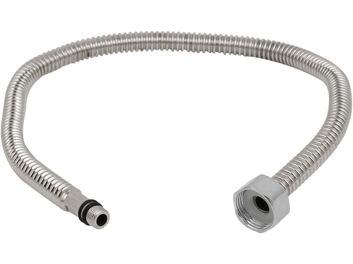 Manguera de suministro de agua con conector para grifo monomando en acero inoxidable 304, 50 cm, CHABERLU