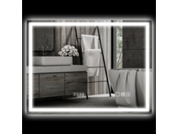 Espejo de baño antivaho LED 600x800mm Plata