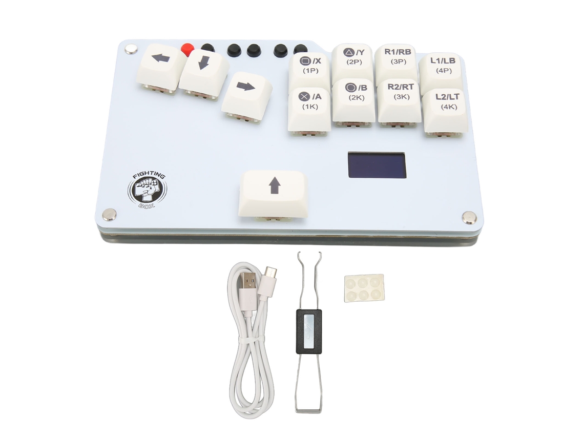 Teclado Fighting Box Para Hitbox Wasd Gp2040 Ce Fightstick Arcade Fight Stick Con Interruptor Cherry Mx Para Ps3