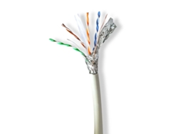 NEDIS Cable Bobina Categoría Cat6A Cable Sólido S/Ftp Cobre 100,0 Metros