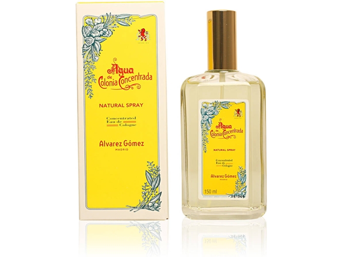 Perfume ALVAREZ GÓMEZ Agua De Colonia Concentrada Edc Vaporizador Rellanable 150 ml