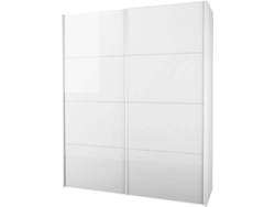 Armario DMORA Blanco (Laminado Lacado - 182.4x220x61.7 cm)