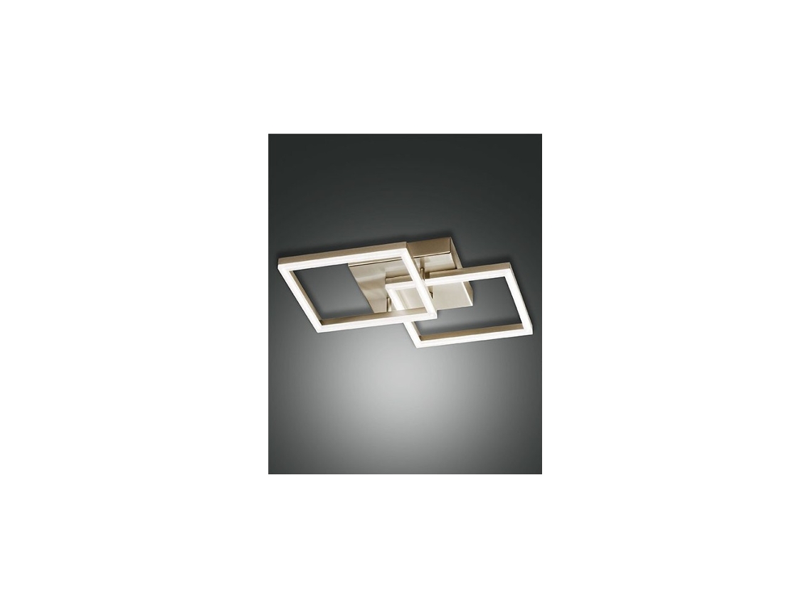 BARD lámpara de techo LED moderna 39W Oro mate 3394-22-225 FABAS LUCE