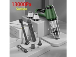 Mini aspiradora portátil inalámbrica Green de 13000 Pa, juego de dos piezas, para limpiar coches, hogares y oficinas* ZYBLSSBB