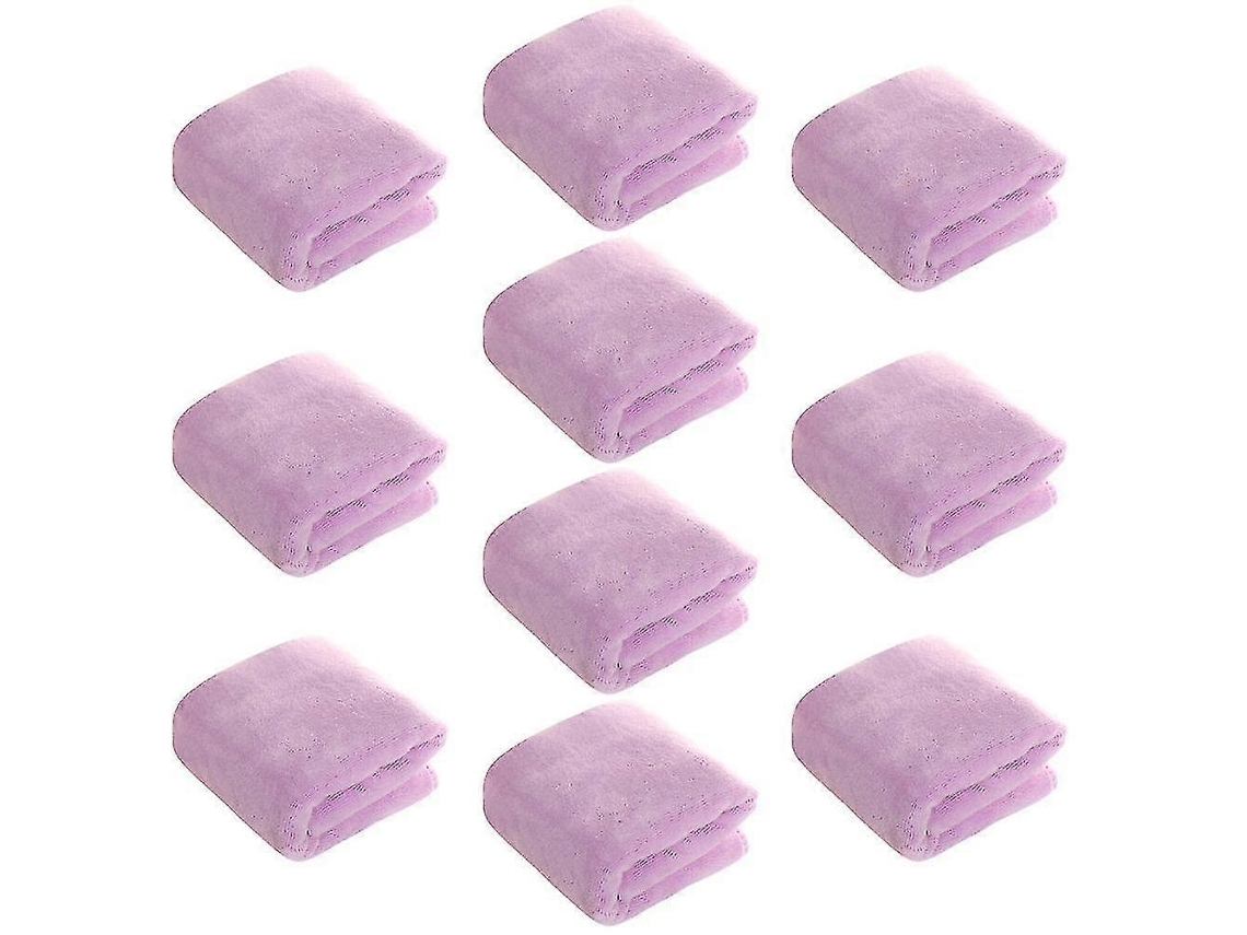 Toallas de peluquería (paquete de 10) de secado rápido para cabello, manos y rostro, para usar en casa, salón, spa y barbería - Rosewell