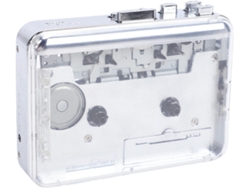 Reproductor de casetes portátil con convertidor de casete a MP3, alimentación USB, batería CE, con F Gokoco