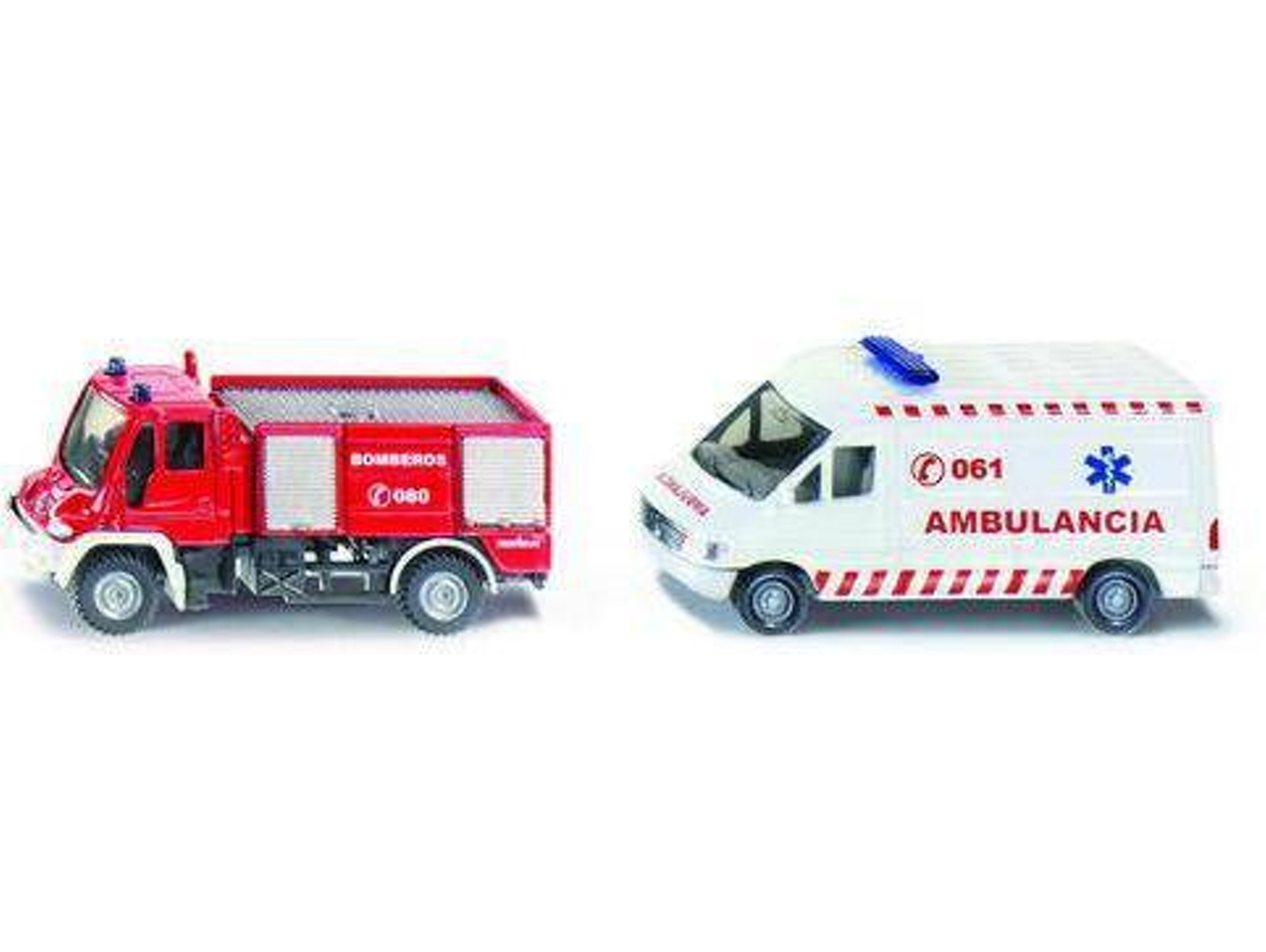Vehículo SIKU Conjunto Bombero