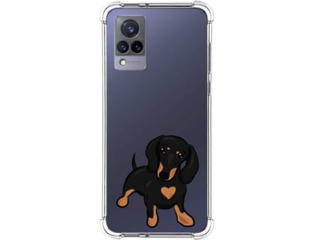 Carcasa Vivo V21 5G TUMUNDOSMARTPHONE Dibujos Antigolpes Perros 04 Multicolor
