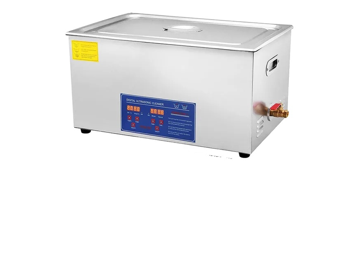Limpiador ultrasónico, control digital, construcción de acero inoxidable, 22L OEM