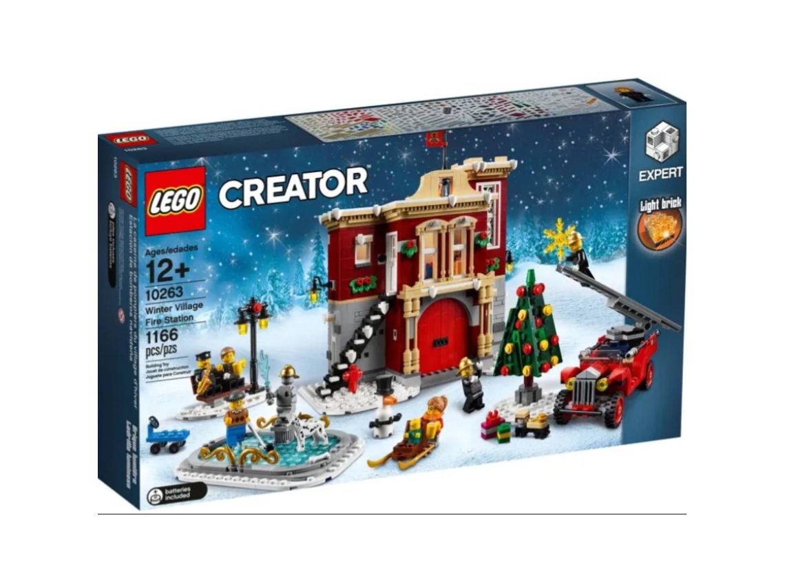 LEGO Creator: 10263 Ícones Do Quartel de Bombeiros de Inverno Multicor