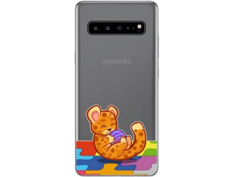 Carcasa Samsung Galaxy S10 5G TUMUNDOSMARTPHONE Leopardo Multicolor