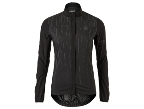 Abrigo para Mujer AGU Storm Breaker Negro para Ciclismo (L)