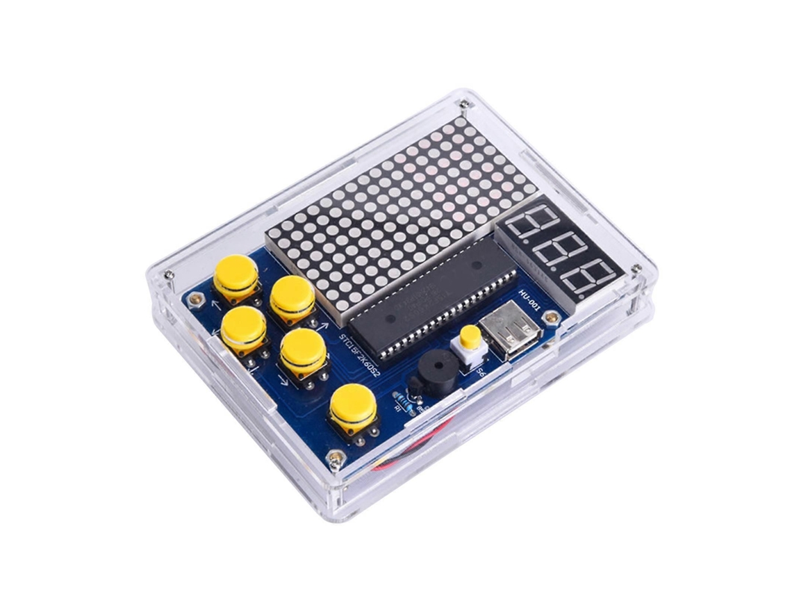 Kit de producción de consola de juegos Pixel 51, para armar tú mismo los juegos Snake/Plane de un solo chip. GOKOCO