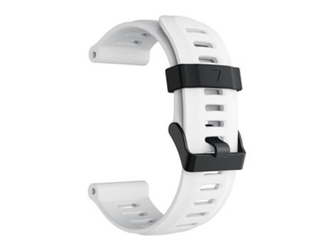Correa de Silicona para Garmin Fenix 5X/Fenix 3 - blanco