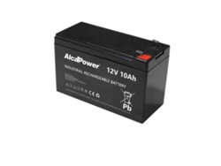 Batería AGM recargable sellada de 12 V y 10 Ah: ideal para alarmas, sistemas UPS y juguetes. Conexión Faston T2.