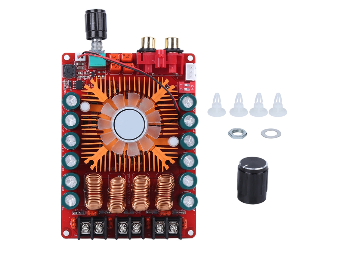 Placa de amplificador de áudio digital TDA7498E estéreo BTL mono 160W