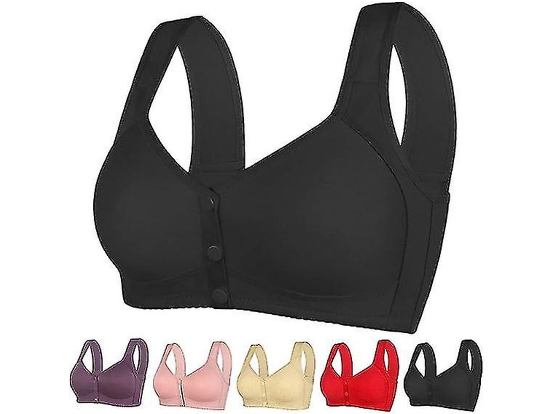 2026-sujetador Daisy Para Mujer Con Cierre Frontal Sin Armadura, Soport High Push Up, Material Suave Y Cómodo Para Deporte