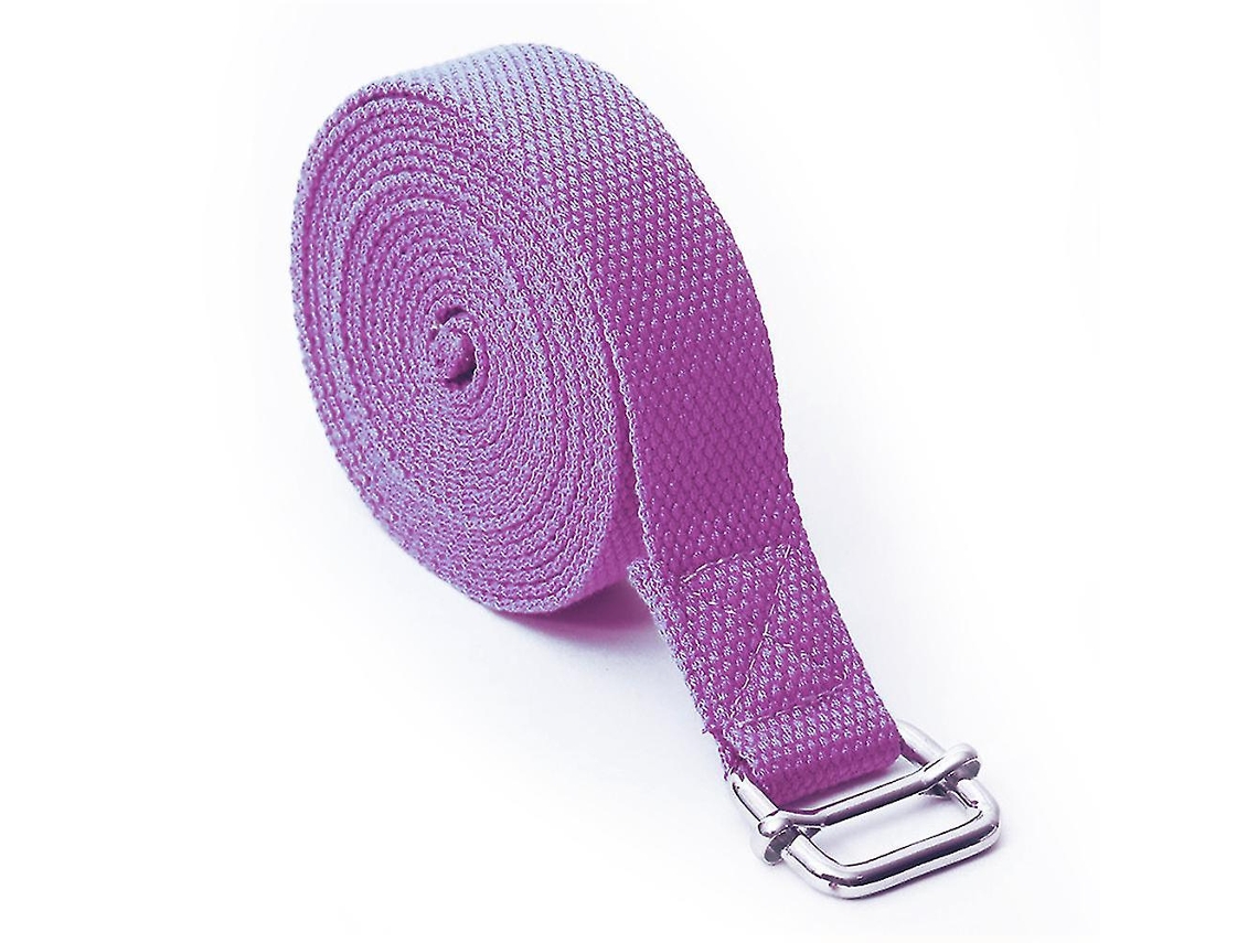 Rebe-banda De Yoga Para Flexibilidade - Ferramenta Ajustável Com Deslizador Metálico Para Exercícios E Estiramientos Duráveis