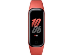 Smartwatch SAMSUNG Galaxy Fit 2 (Bluetooth - 21 días de autonomía - A prueba de agua - Rojo)