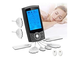 Estimulador Muscular Tens (negro) Con 36 Modos: Electroestimulación, Acupuntura Y Masaje Corporal.