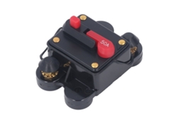 Disyuntor De Rearme Manual De 50 A Con Protección Contra Sobrecorriente, Cc 12-48 V, Para Vehículos Y Motores.