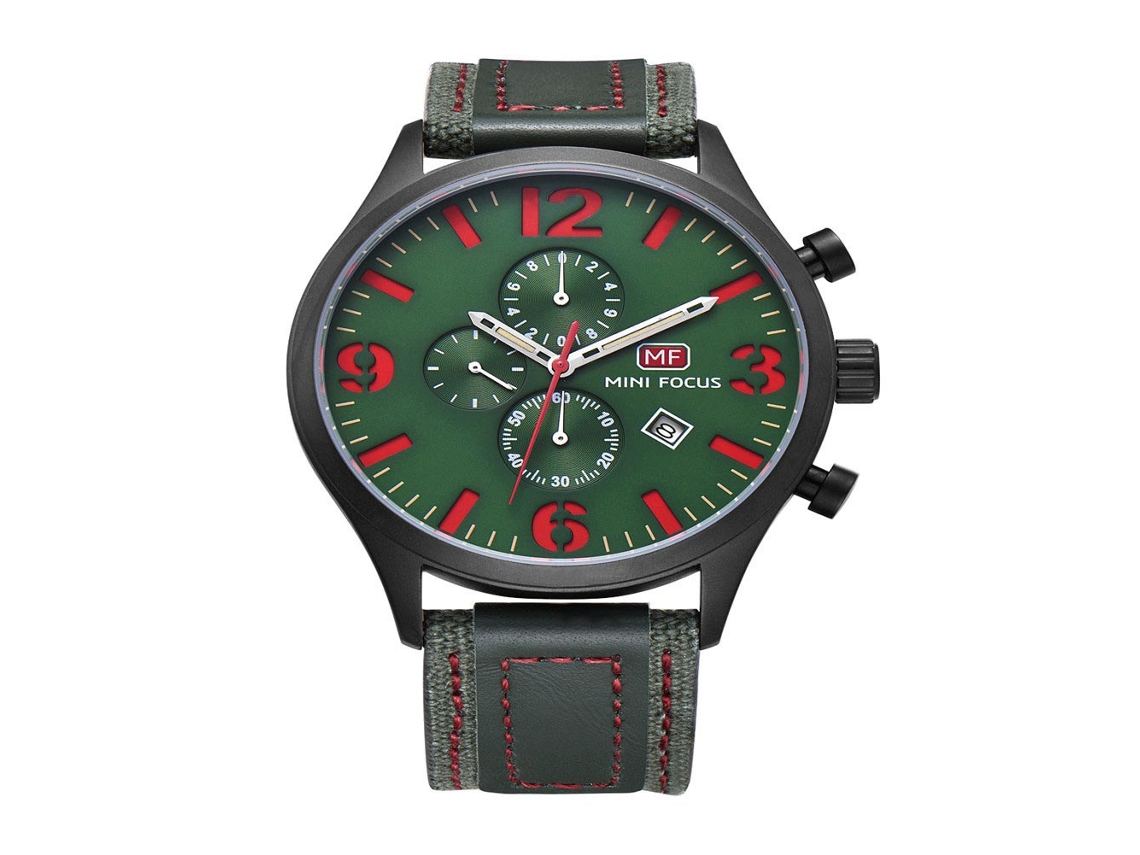 Relógio De Pulso Couro Grão De Lichia Quartz Masculino Feminino (rosê)