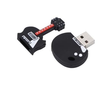 HURRISE Disco USB de Bajo Guitarra Guitarra Lindo Unidad Flash USB Pendrive de Transferencia de Datos Portátil Accesorio de Computadora Unidad Flas...