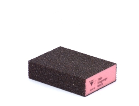 Caja 100 Tacos Lijar Plano 4 Caras 98X69X26 Mm (Grueso Rojo)