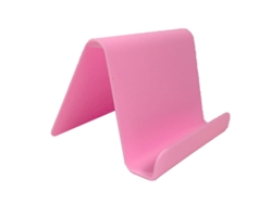 Suporte Para Celular Plástico Antiderrapante Estável Portátil Durável Dock Para Home Car Rosa