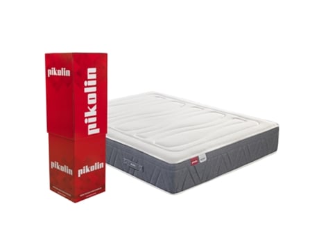 Colchón viscoelástico de muelles ensacados 30cm PIKOLIN con progression visco de firmeza media-alta y tejido Seaqual - MARISMA 135x190