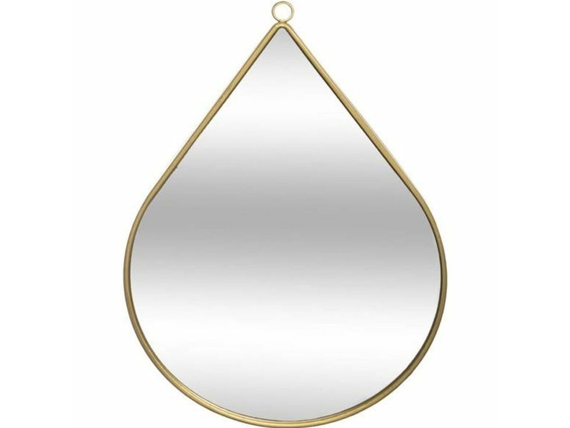 Espejo de Pared ATMOSPHERA Dorado Metal (28 x 28 x 39 cm)